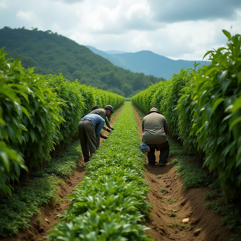 Proyecto agroindustrial en Colombia